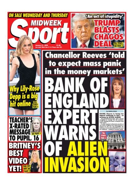 Midweek Sport – 21 January 2026 Cover