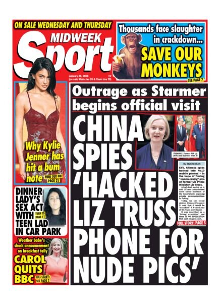 Midweek Sport – 28 January 2026 Cover