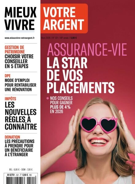 Mieux Vivre Votre Argent – Mars 2026 Cover