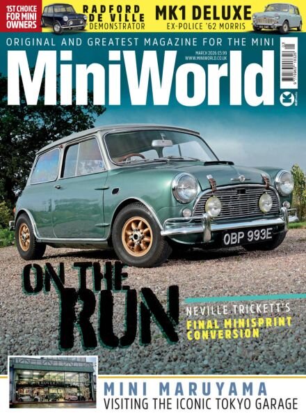 MiniWorld – March 2026 Cover