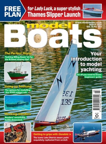Model Boats – March 2026 Cover