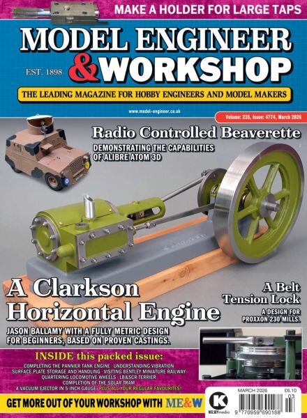 Model Engineer & Workshop – March 2026 Cover