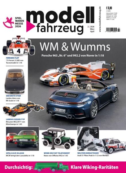 Modell Fahrzeug – Februar 2026 Cover