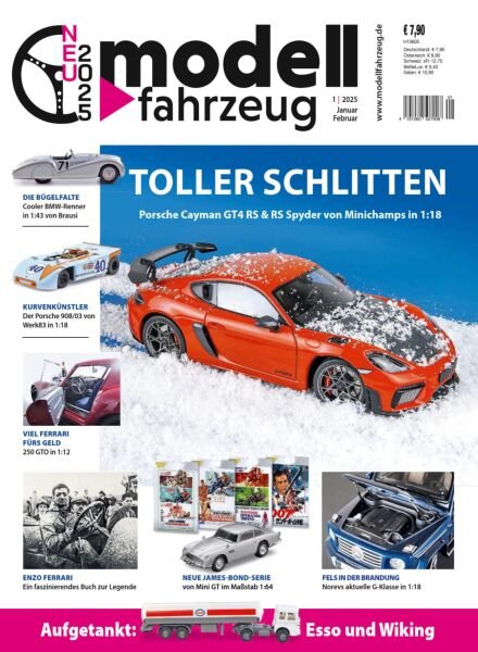 Modell Fahrzeug – Januar-Februar 2025 Cover