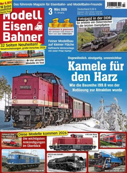 ModellEisenBahner – Marz 2026 Cover