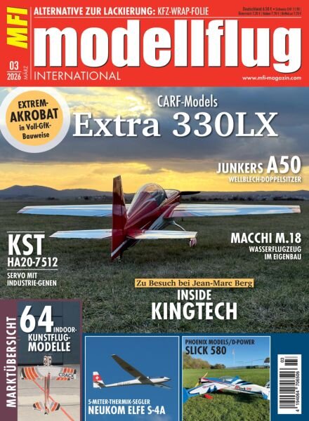 Modellflug International – Marz 2026 Cover