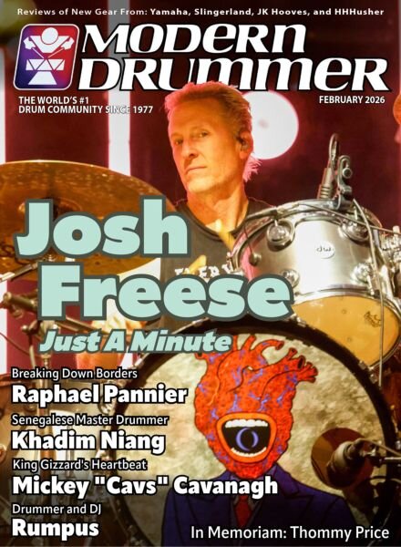 Modern Drummer Magazine – February 2026 Cover