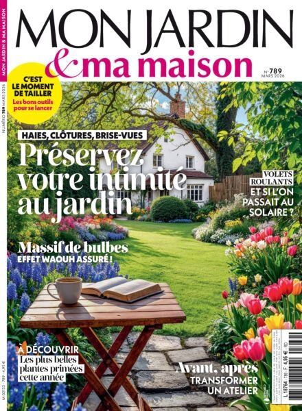 Mon Jardin Ma Maison – Mars 2026 Cover