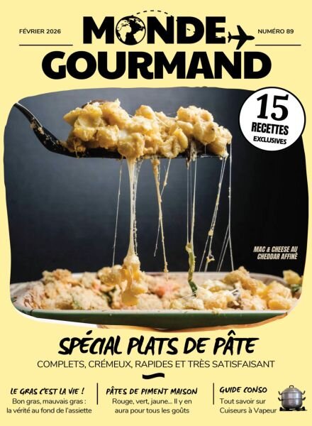 Monde Gourmand – Fevrier 2026 Cover
