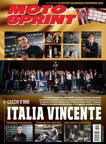 Moto Sprint – 17 Febbraio 2026 Cover