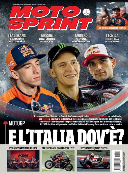 Moto Sprint – 3 Febbraio 2026 Cover