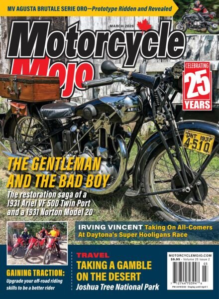 Motorcycle Mojo – March 2026 Cover