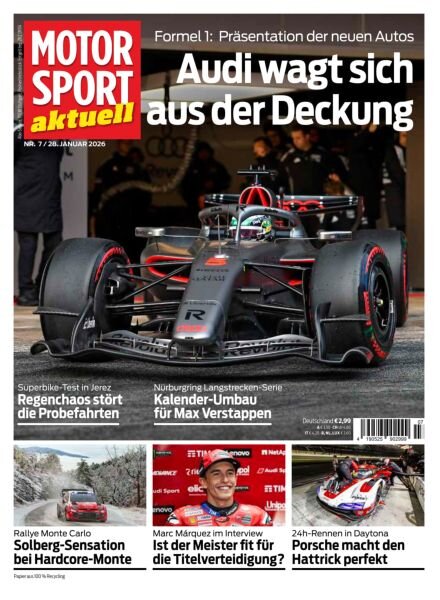 Motorsport Aktuell – 28 Januar 2026 Cover