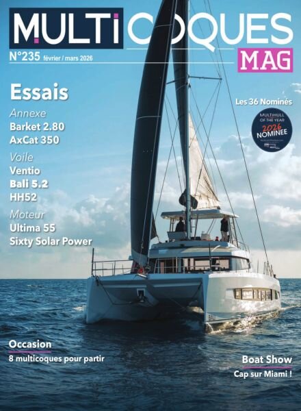 Multicoques Mag – Fevrier-Mars 2026 Cover