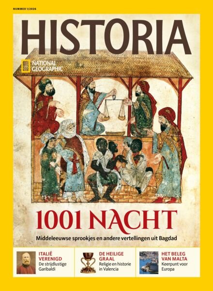 National Geographic Historia Netherlands – Februari 2026 Cover