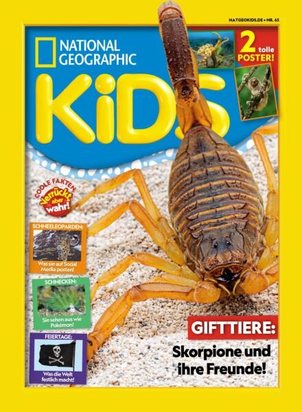 National Geographic KiDS Germany – Februar 2026 Cover