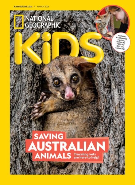National Geographic Kids USA – March 2026 Cover