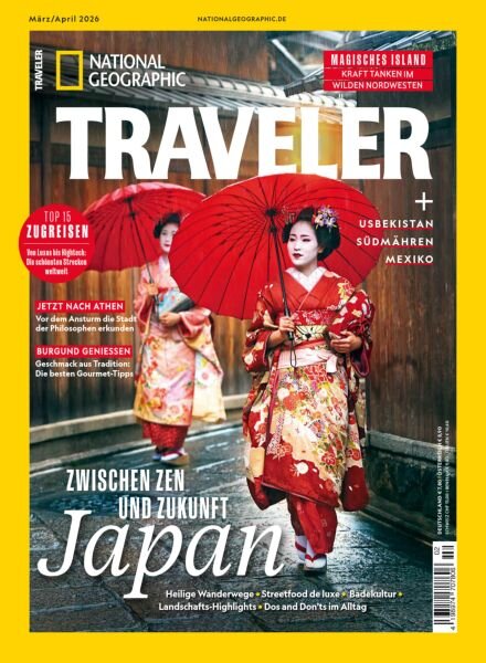 National Geographic Traveler Germany – Marz-April 2026 Cover