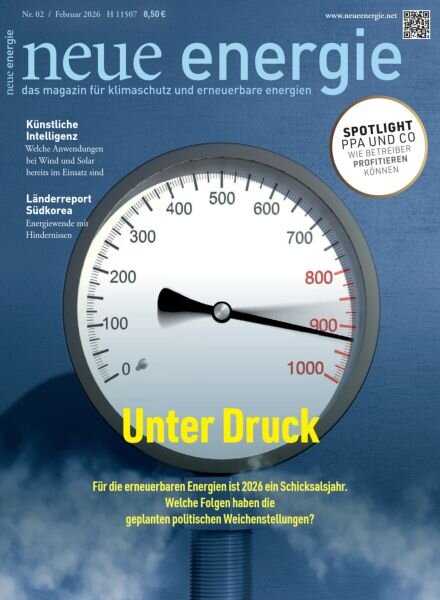 Neue Energie – Februar 2026 Cover