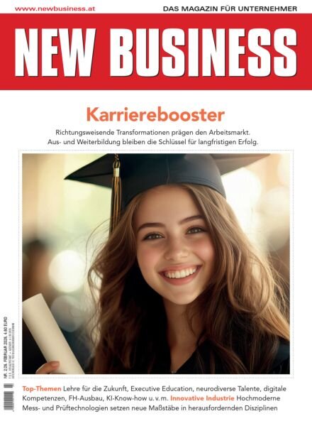 New Business Austria – Februar 2026 Cover