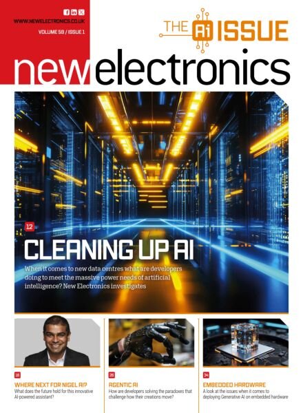 New Electronics – December 2025-January 2026 Cover