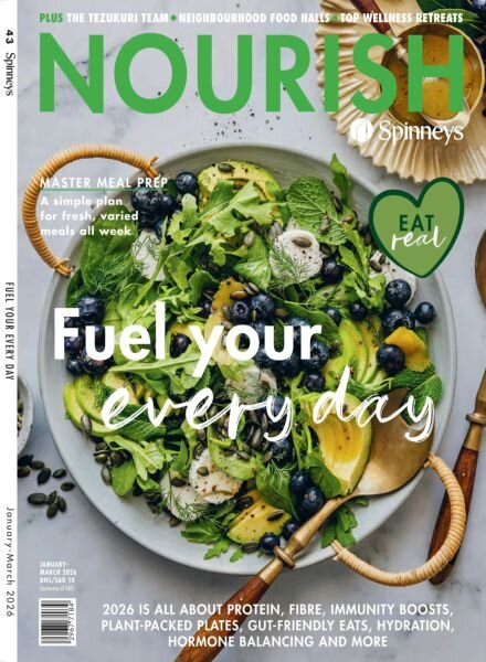 Nourish By Spinneys – January-February-March 2026 Cover