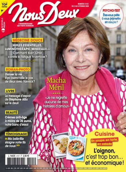 Nous Deux – 2 Fevrier 2026 Cover