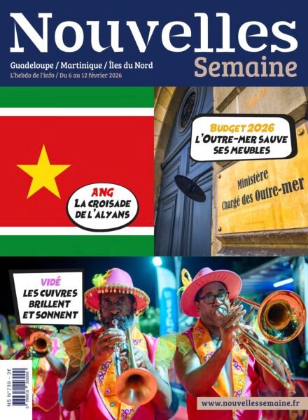 Nouvelles Semaine – 6 Fevrier 2026 Cover