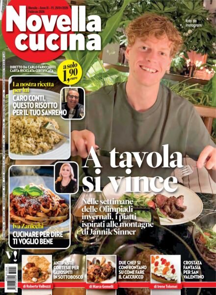 Novella Cucina – Febbraio 2026 Cover