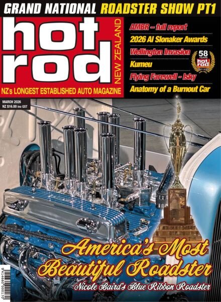 NZ Hot Rod – March 2026 Cover