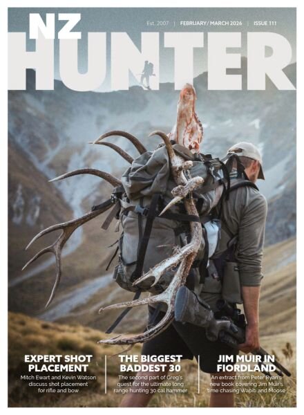 NZ Hunter – Issue 111 2026 Cover