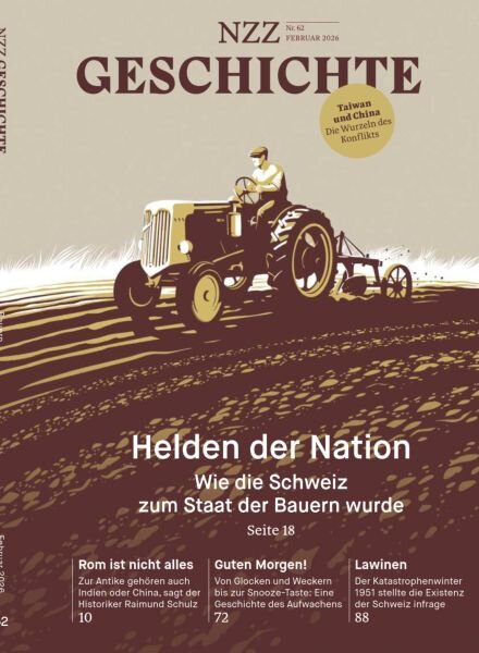 NZZ Geschichte – Februar 2026 Cover