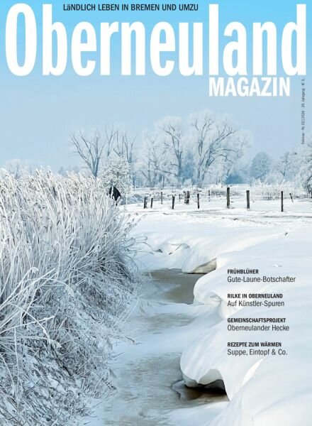 Oberneuland Magazin – Februar 2026 Cover