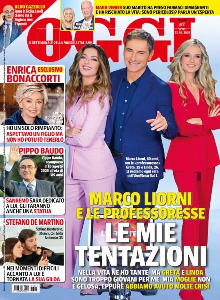 Oggi – 12 Febbraio 2026 Cover