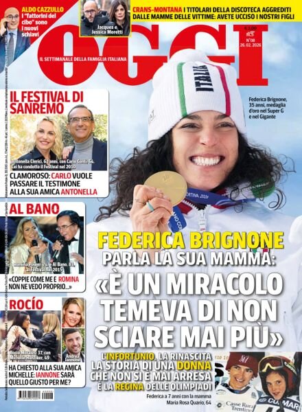 Oggi – 26 Febbraio 2026 Cover