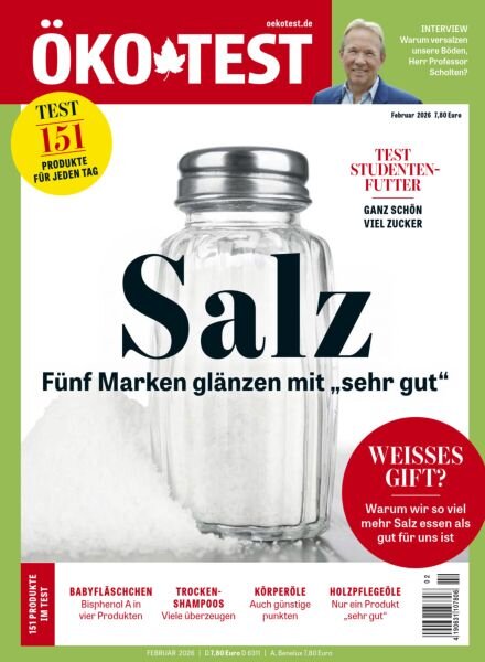 Okotest – Februar 2026 Cover