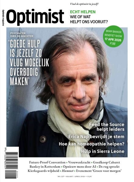 Optimist Magazine – Maart-April 2026 Cover