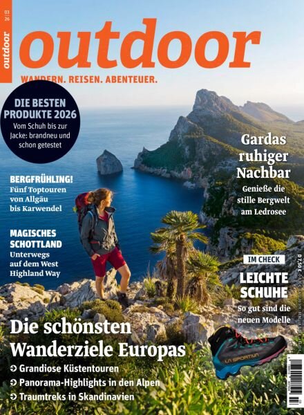 Outdoor – Marz 2026 Cover