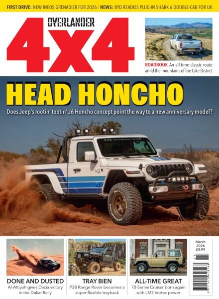 Overlander 4×4 – March 2026 Cover
