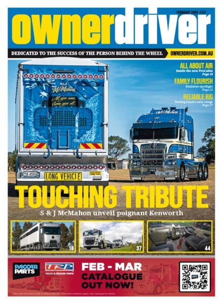 Owner Driver – Issue 397 2026 Cover