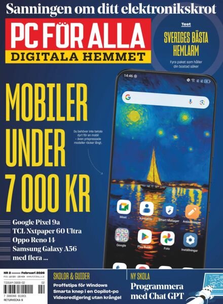 PC for Alla – 29 Januari 2026 Cover