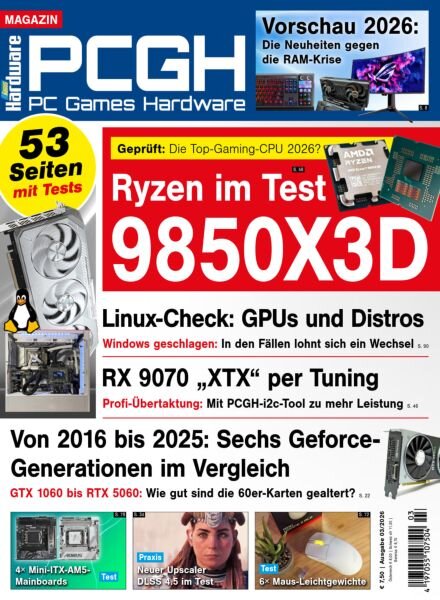 PC Games Hardware – Marz 2026 Cover