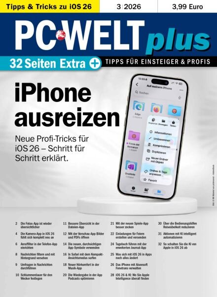 PC-Welt Plus – Marz 2026 Cover