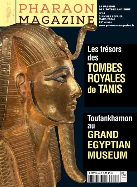 Pharaon Magazine – Janvier-Mars 2026 Cover