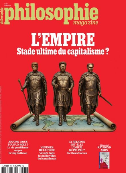 Philosophie Magazine France – Mars 2026 Cover