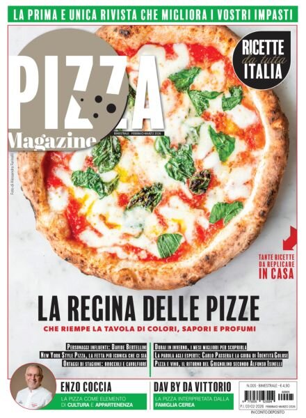 Pizza Magazine – Febbraio-Marzo 2026 Cover