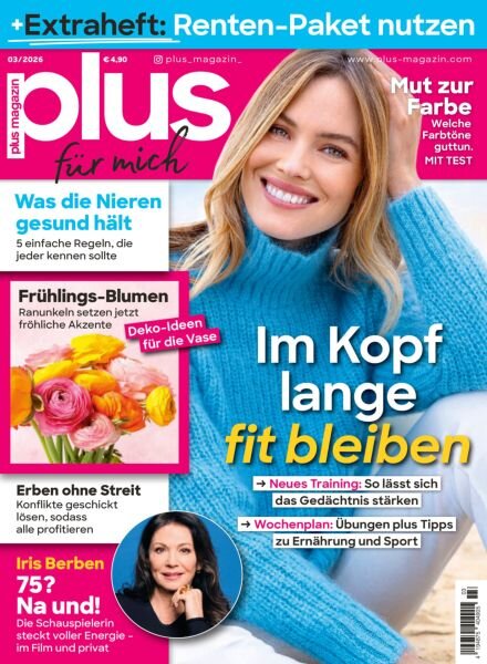 Plus Magazin – Marz 2026 Cover