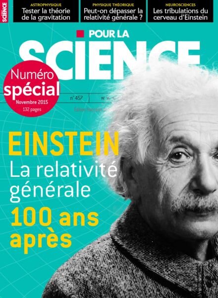 Pour la Science – Novembre 2015 Cover