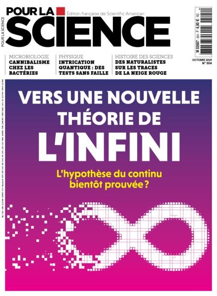 Pour la Science – Octobre 2019 Cover
