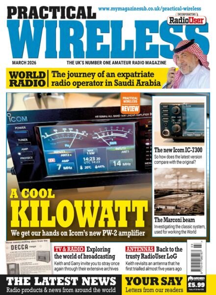 Practical Wireless – March 2026 Cover